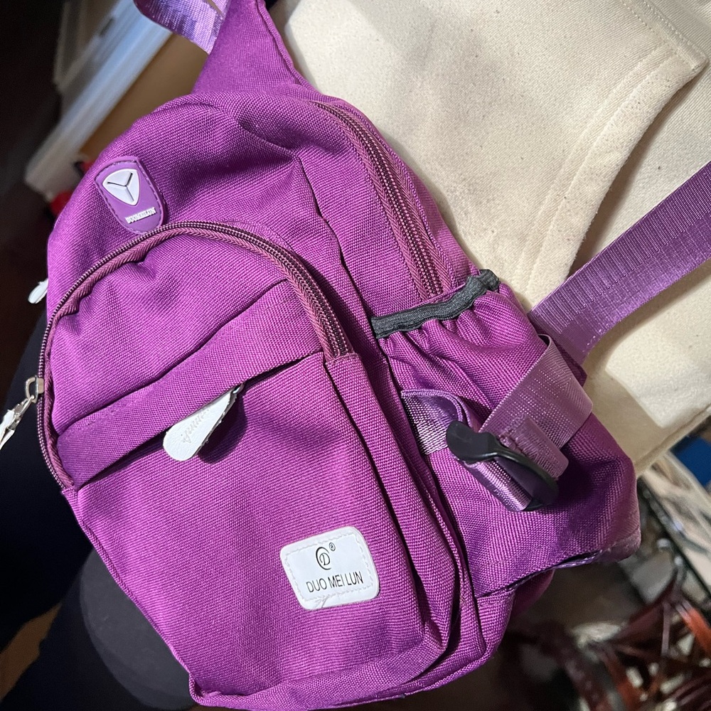 Purple Duo Mei Lun Backpack